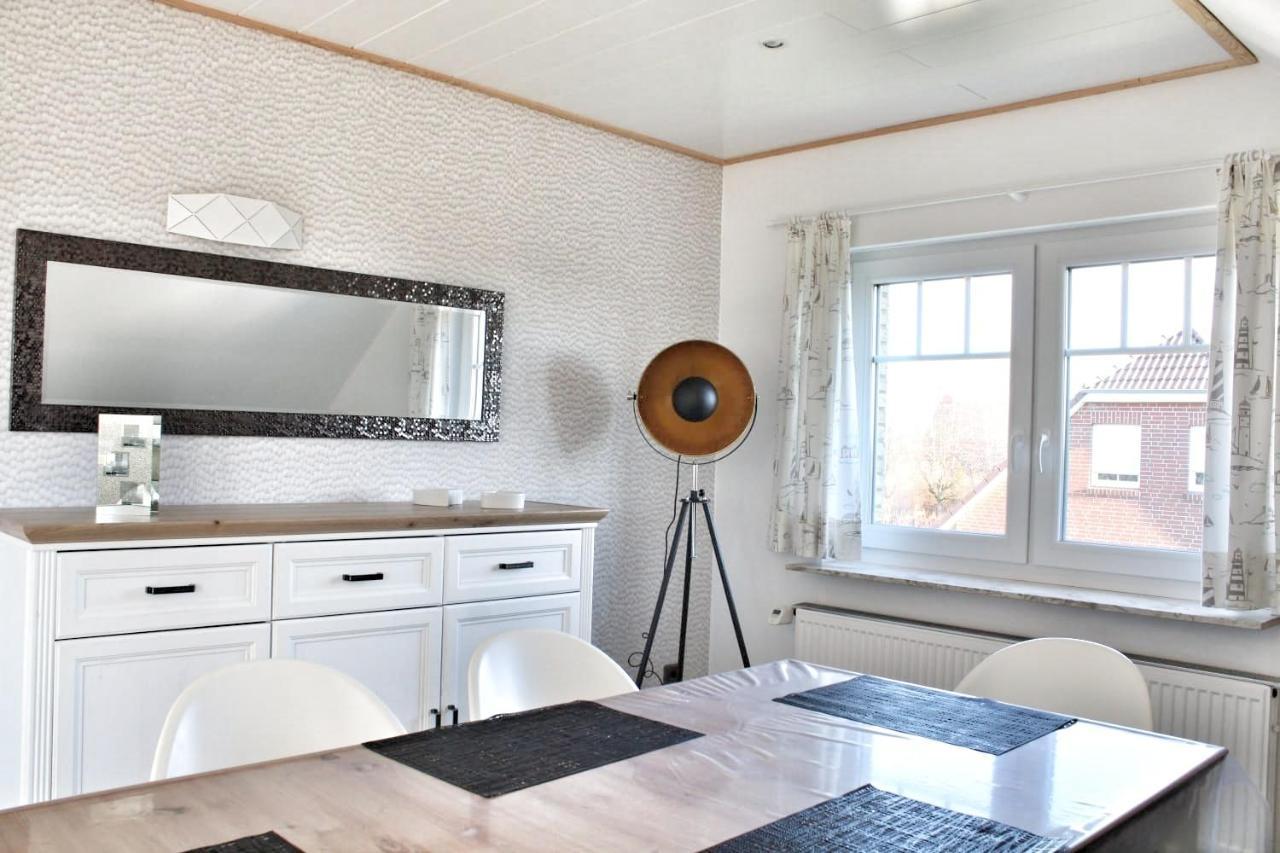 Nordsee Anker Unsere Moderne 87 Qm Ferienwohnung Mit Zwei Schlafzimmer In Norden Ortsteil Ostermarsch Buitenkant foto